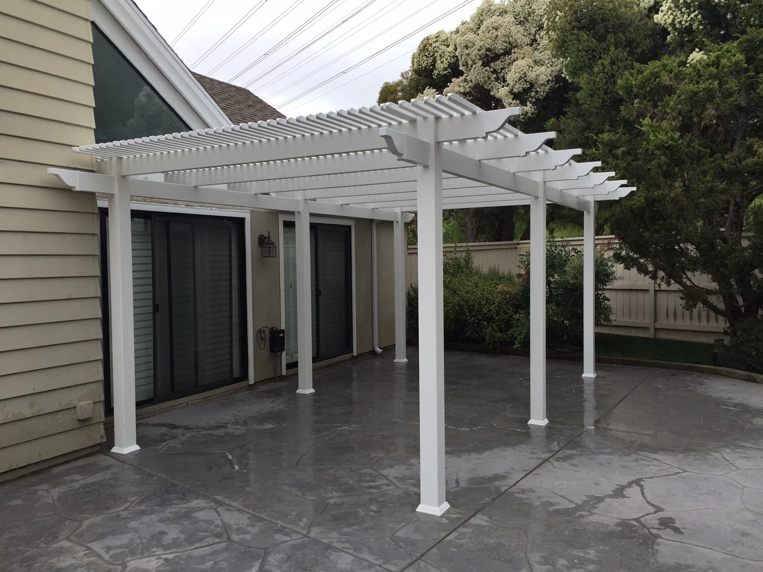 lattice pergola patio covers